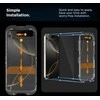„Tech-Protect Quick Set Spy+“ privatumo stiklų, skirtų „iPhone 13 / 13 Pro / 14 / 16e / 17e“, 2 vnt. pakuotėje
