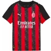 Puma AC Milan Namų marškinėlių replika vaikiški marškinėliai Juoda ir Raudona 779965 01