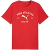 Puma Class Graphic Tee vyriški marškinėliai raudoni 692226 11