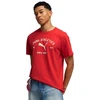 Puma Class Graphic Tee vyriški marškinėliai raudoni 692226 11