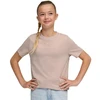 Puma ESS Marškinėliai su centruotu katės logotipu vaikams, rožiniai 692972 89