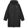 Puma ESS moteriška kimšta parka su gobtuvu, juoda 685232 01