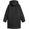 Puma ESS moteriška kimšta parka su gobtuvu, juoda 685232 01
