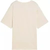 Puma ESS Relaxed Tee smėlio spalvos moteriški marškinėliai 684971 87