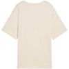 Puma ESS Relaxed Tee smėlio spalvos moteriški marškinėliai 684971 87
