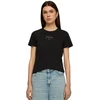 Puma ESS Script Tee moteriški marškinėliai juodi 691760 01