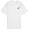 Puma ESS vaikiški marškinėliai su mažu 1 logotipu, baltos spalvos 684920 02