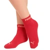 Puma moteriškos trumpos kojinės, 3 poros, medvilninės, rožinės/raudonos/baltos