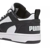 Puma Rebound V6 Lo Mid vaikiški batai balti ir juodi 393833 01