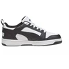 Puma Rebound V6 Lo Mid vaikiški batai balti ir juodi 393833 01