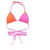 Puma Swim moteriškas trikampio formos bikinio viršus Wrap 1P Bra 938065-02