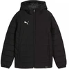 Puma Team Additions Vaikams su pamušalu striukė su gobtuvu Juoda 659738 03