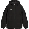 Puma Team Additions Vaikams su pamušalu striukė su gobtuvu Juoda 659738 03