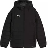 Puma Team Additions Vaikams su pamušalu striukė su gobtuvu Juoda 659738 03