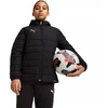 Puma Team Additions Vaikams su pamušalu striukė su gobtuvu Juoda 659738 03
