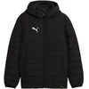 Puma Team Additions Vyriškis su gobtuvu dygsniuota striukė Juoda 659795 03