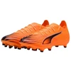 Puma Ultra 6 Match FG/AG Heat Fire futbolo bateliai oranžiniai 108514 03
