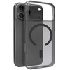 Puro Daylight Magsafe Compatible Silikoninis dėklas for iPhone 17 Pro Max - Translucent Juodas