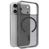 Puro Daylight Magsafe Compatible Silikoninis dėklas for iPhone 17 Pro - Translucent Juodas