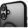 Puro Gradientinis MagSafe Silikoninis Dėklas iPhone 16 - Juodas