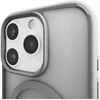Puro Gradientinis MagSafe Silikoninis dėklas iPhone 16 Pro Max - Sidabrinis
