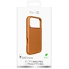 Puro Icon Mag Pro dėklas iš skysto silikono, skirtas iPhone 17 Pro Max, suderinamas su MagSafe, su kameros apsauga ir aliumininiais mygtukais – Oranžinė