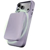 Puro Icon Mag Pro skysto silikono dėklas, skirtas iPhone 17 Pro Max, suderinamas su MagSafe, su kameros apsauga ir aliuminio mygtukais – Rožinis