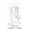 Puro Lite Mag Pro MagSafe Silikoninis Apple iPhone 15 Pro Max – dėklas telefonui skaidrus