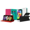 Dėklas PURO Uniwallet Bi-Color - Universal 360 ° swivel case with card slots, dydis XXL baltas