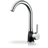 Pyramis Bello Duo Kitchen mixer 090927138 Granite, sidabrinis/juodas dotted