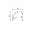 PYRAMIS OSSIA granite faucet vanilla
