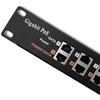QOLTEC 54478 Patch panel RACK 12 jungtys POE Juodas