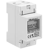 QOLTEC 50899 vienfazis elektroninis energijos suvartojimo matuoklis 230V LCD 2P DIN bėgis
