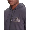 Quiksilver Džemperis su užtrauktuku EQYFT05133-KSH0 Tamsiai mėlyna L