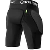Qunature slidinėjimo klubų apsaugos – Basic S, skirtos slidinėjimui, snieglenčių sportui, čiuožimui – juodos