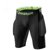 Qunature slidinėjimo klubų apsaugos – Basic S, skirtos slidinėjimui, snieglenčių sportui, čiuožimui – juodos