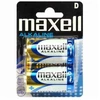 R20 MAXELL baterijos, 2 vnt. lizdinėje pakuotėje