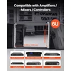 VEVOR 6U stalčiaus dėžė su mikrofono skyriais