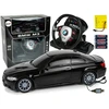 Auto NUOTOLINIU BŪDU VALDOMAS BMW M3 SU VAIRU, GARSU IR ŠVIESOMIS – 2.4G, 1:18