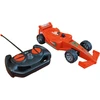 Radijo bangomis valdomas automobilis Formulė, oranžinis