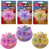 Lean Toys Mini žaidimų konsolė raktų pakabukas – Katės mėlynos spalvos
