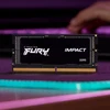 RAM KINGSTON 16GB DDR5 SODIMM 5600Hz CL40 FURY Impact PnP atmintis