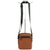 Vyriška ruda eko odos crossbody piniginė Pierre Cardin su reguliuojamu dirželiu