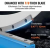 VEVOR 800 mm metalo pjovimo giljotina su T10 plieno peiliu