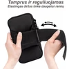 Rankos piniginė - telefono dėklas sportui - Neoninė (geltona)