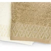 DecoKing Rankšluostis Andrea AmeliaHome 2 vnt., kreminės ir smėlio spalvų, 50 × 90 cm + 2 × 70 × 140 cm + 2 × 30 × 50 cm