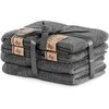 Rankšluostis Rankšluosčių rinkinys 2 vnt. 70x140 ir 4 vnt. 50x100 pilki