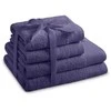 Rankšluostis Rankšluosčių rinkinys 2 vnt. 70x140 ir 2 vnt. 50x100 violetinės spalvos