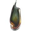 Rankšluostis Stiklinė vaza „Forma Lumo“ – 13×8×30 cm
