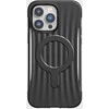 Raptic X-Doria Clutch dėklas iPhone 14 Pro Max su MagSafe galiniu dangteliu, juodas
